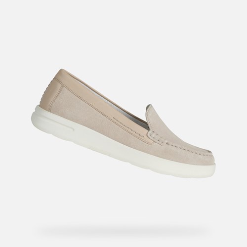 Loafersy Damskie Geox Xand 2j Skin | 70FLDPQVX