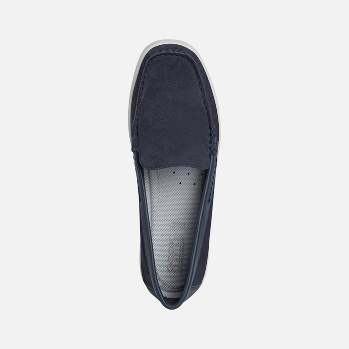 Loafersy Damskie Geox Xand 2j Ciemny | 14GYWDUNB