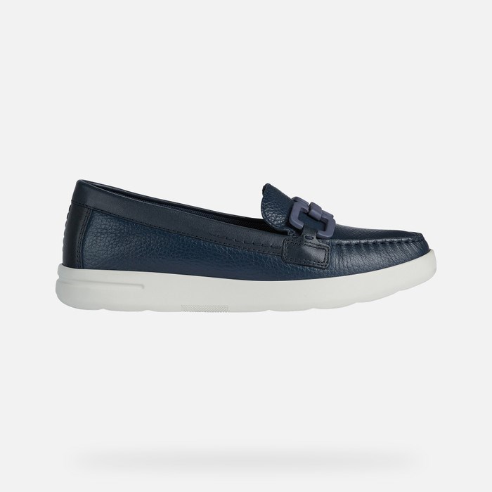 Loafersy Damskie Geox Xand 2j Ciemny | 23JKFADBC