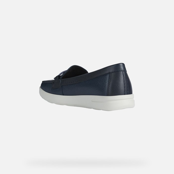 Loafersy Damskie Geox Xand 2j Ciemny | 23JKFADBC