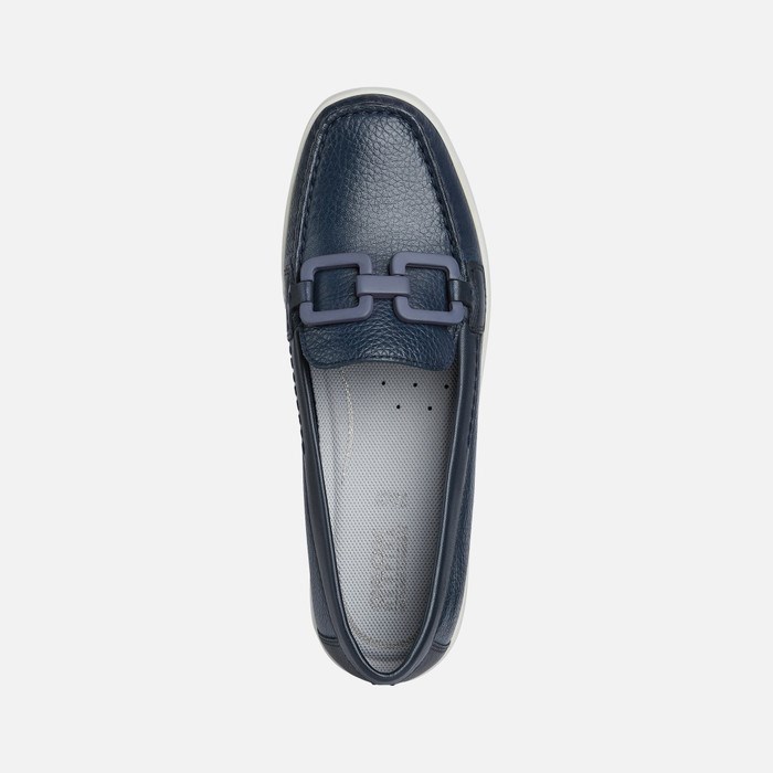 Loafersy Damskie Geox Xand 2j Ciemny | 23JKFADBC