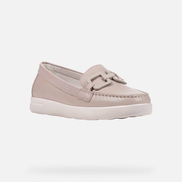 Loafersy Damskie Geox Xand 2j Ice | 61UVKECFN