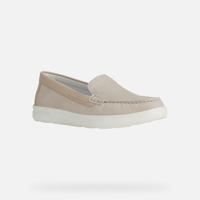 Loafersy Damskie Geox Xand 2j Skin | 70FLDPQVX