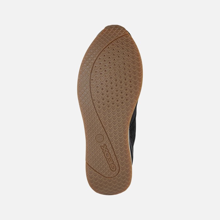 Slip On Damskie Geox Nydame Czarne | 46QPFMOVZ