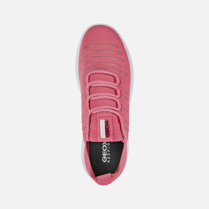 Slip On Damskie Geox Spherica Fuksja | 28FOJILYN