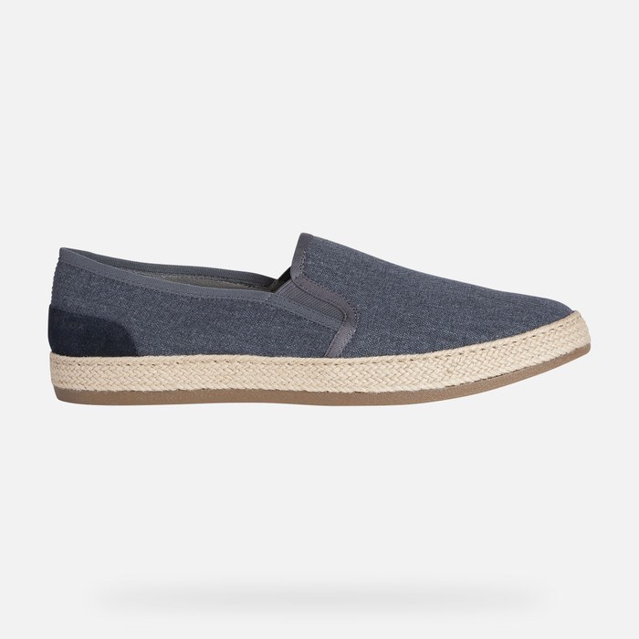 Slip On Męskie Geox Pantelleria Granatowe | 90MNEHZDK