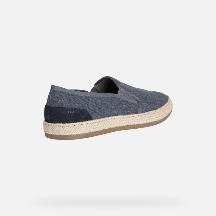 Slip On Męskie Geox Pantelleria Granatowe | 90MNEHZDK